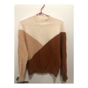 & Other Stories color block sweater